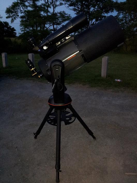 Properly balancing a fork mount telescope i.e. CPC 1100 - Celestron ...