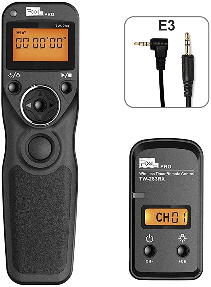 Wireless Intervalometer Remote Shutter Release Control Timer - ENEGON