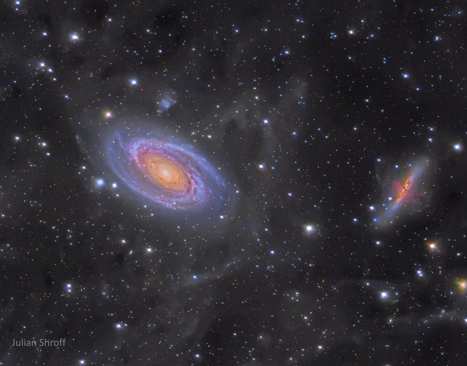 First Light with the RASA 8 featuring M81/M82 and IFN - Beginning Deep