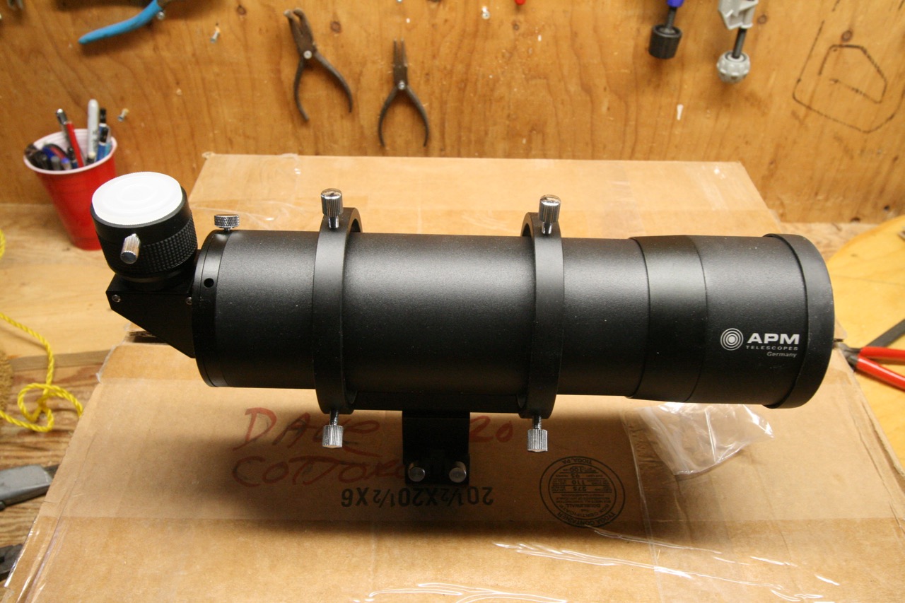 APM 80mm 333mm finder scope as a grabber Refractors Cloudy