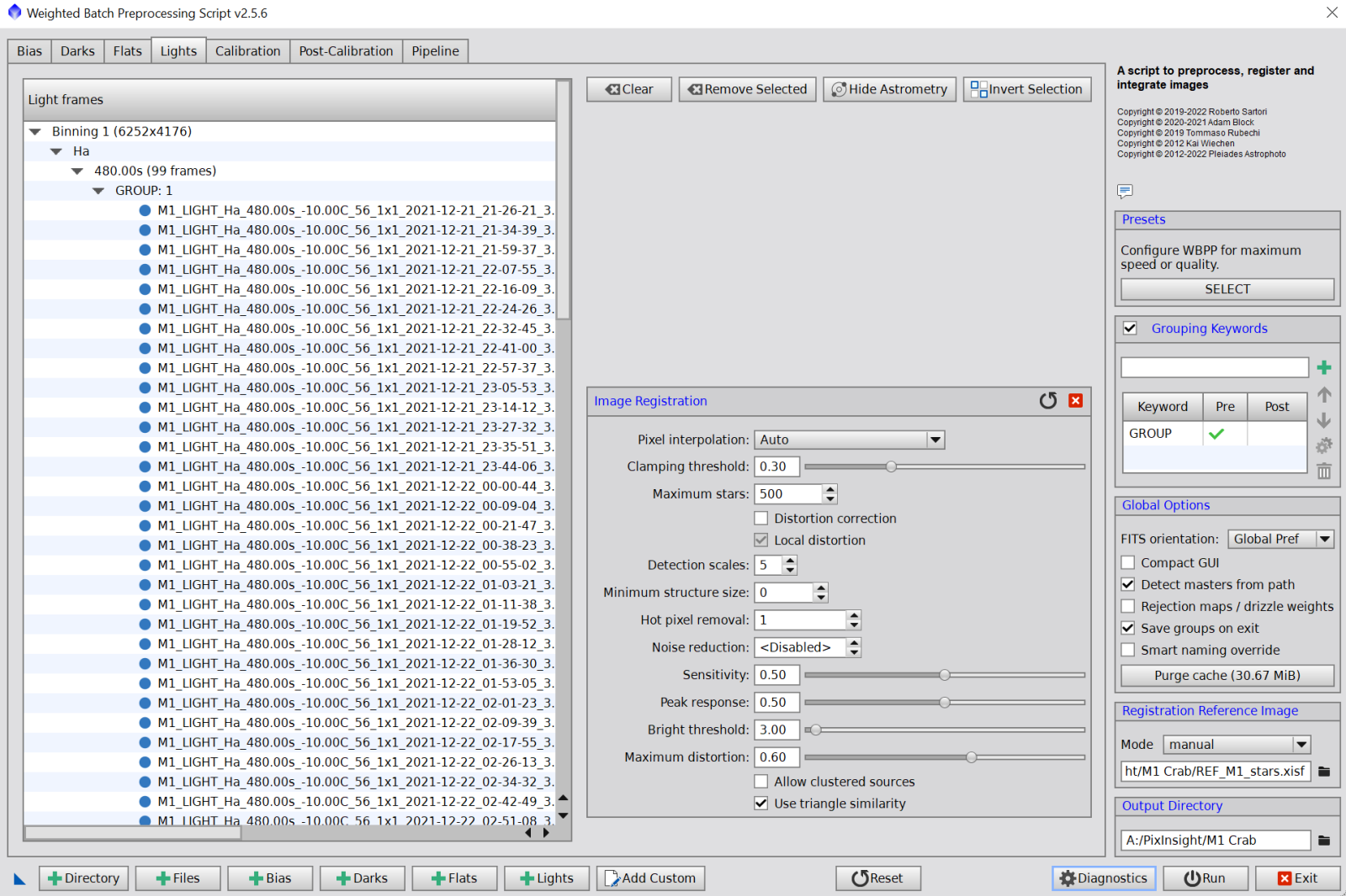 New PI WBPP Trouble Registering Cropped REF Frame - Experienced Deep ...