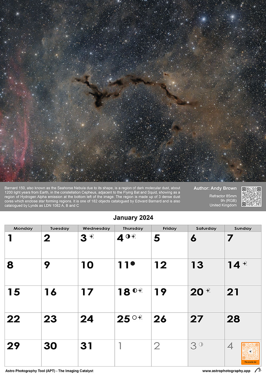 Get the free astro calendar APT 2024! - Vendor and Group Announcements ...