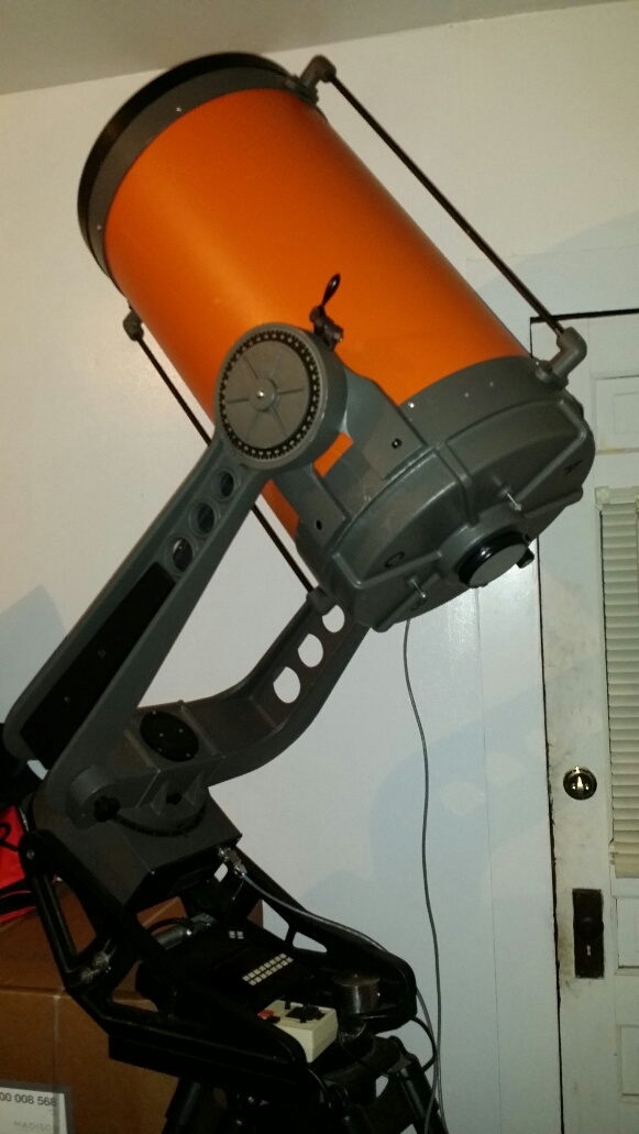 Orange Tube Celestron C14 Compustar Classic Telescopes Cloudy Nights