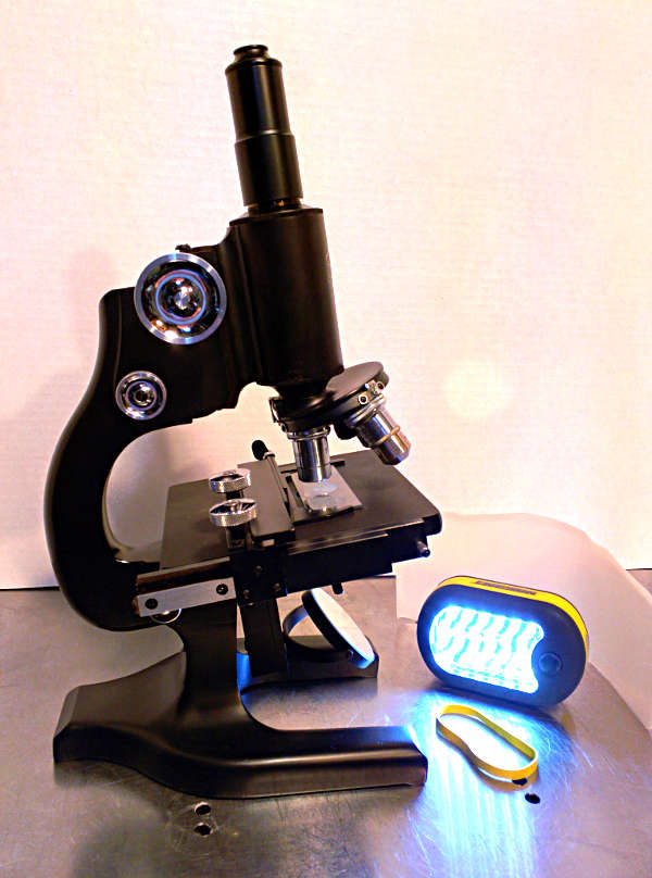 DIY Microscope Illuminator - Cloudy Days 