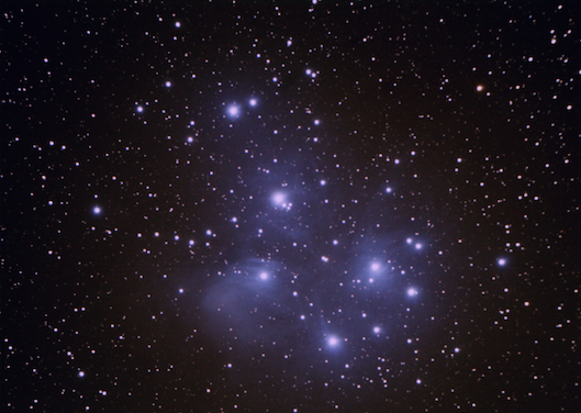 My First Pleiades  In The Wind! - Beginning Deep Sky Imaging 