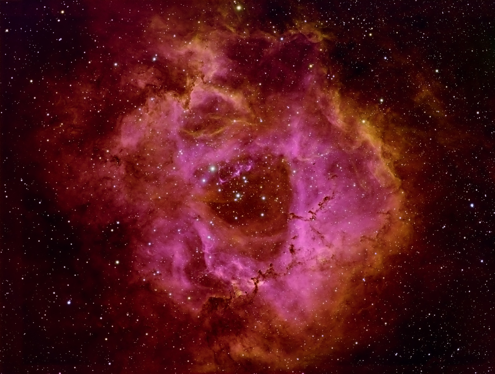 February Imaging Challenge Rosette Nebula (Caldwell 49 / NGC 2238 ...