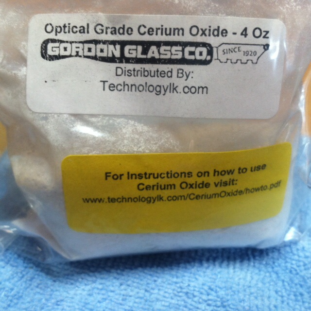 Gordon Glass Co. Cerium Oxide High Grade Polishing Powder - 1 lb