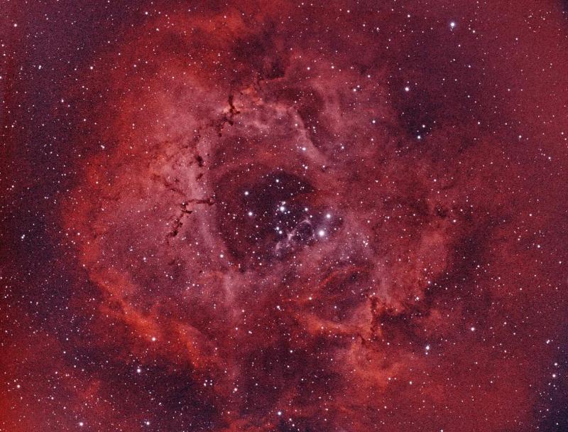 Rosette Nebula. Happy valentine's day - Beginning Deep Sky Imaging