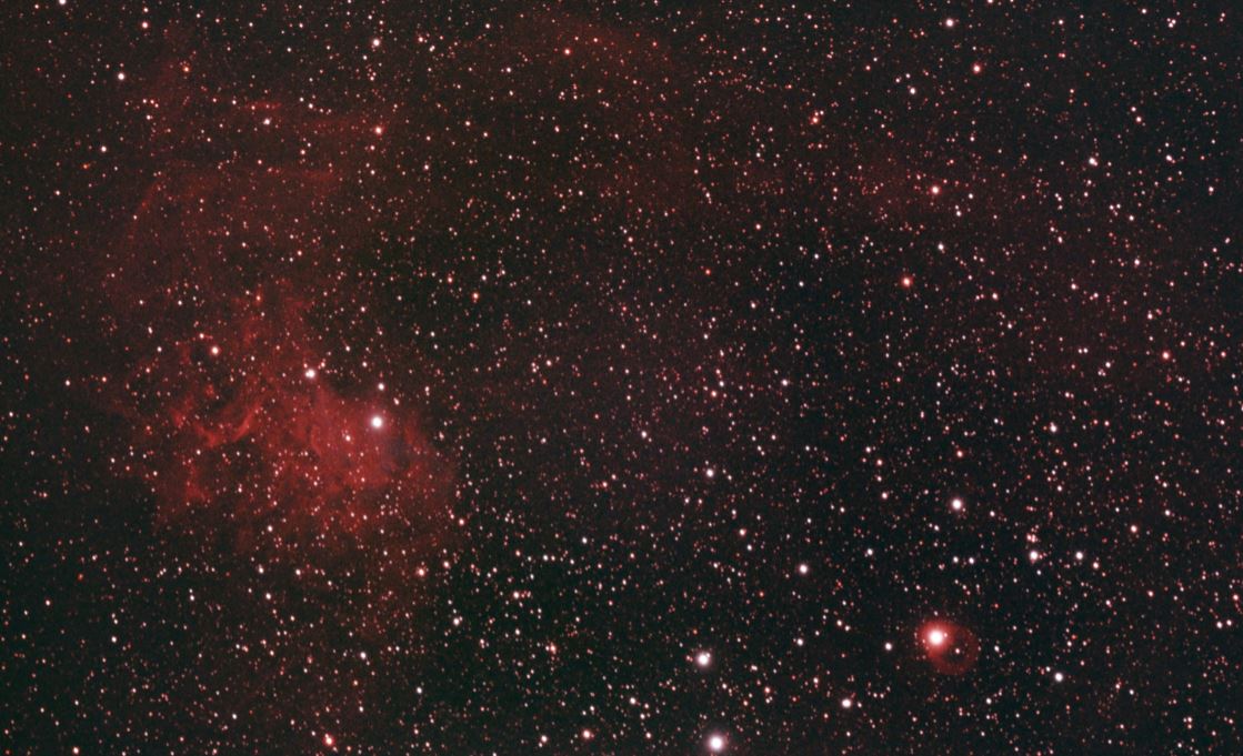 Imaging the Flaming Star nebula under city lights. - DSLR, Mirrorless ...