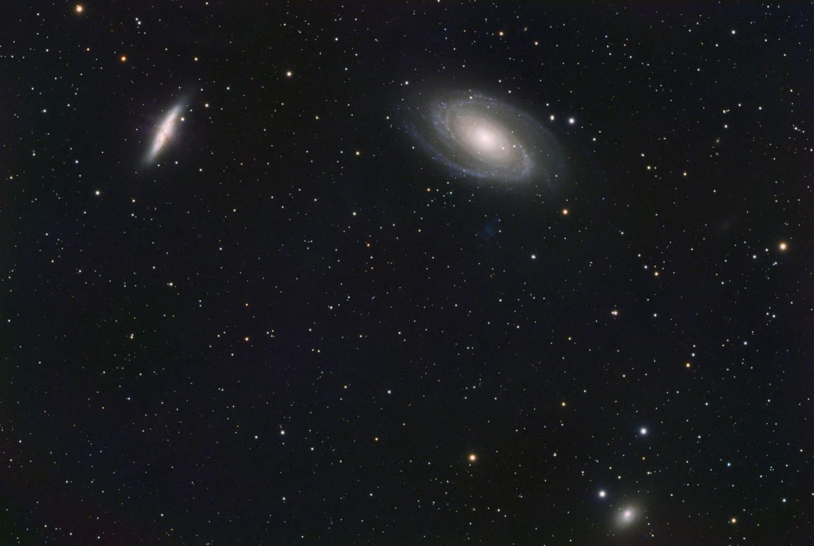 Bortle 8 - very wide field with two different lenses. M63, M51 and M101 -  Experienced Deep Sky Imaging - Cloudy Nights