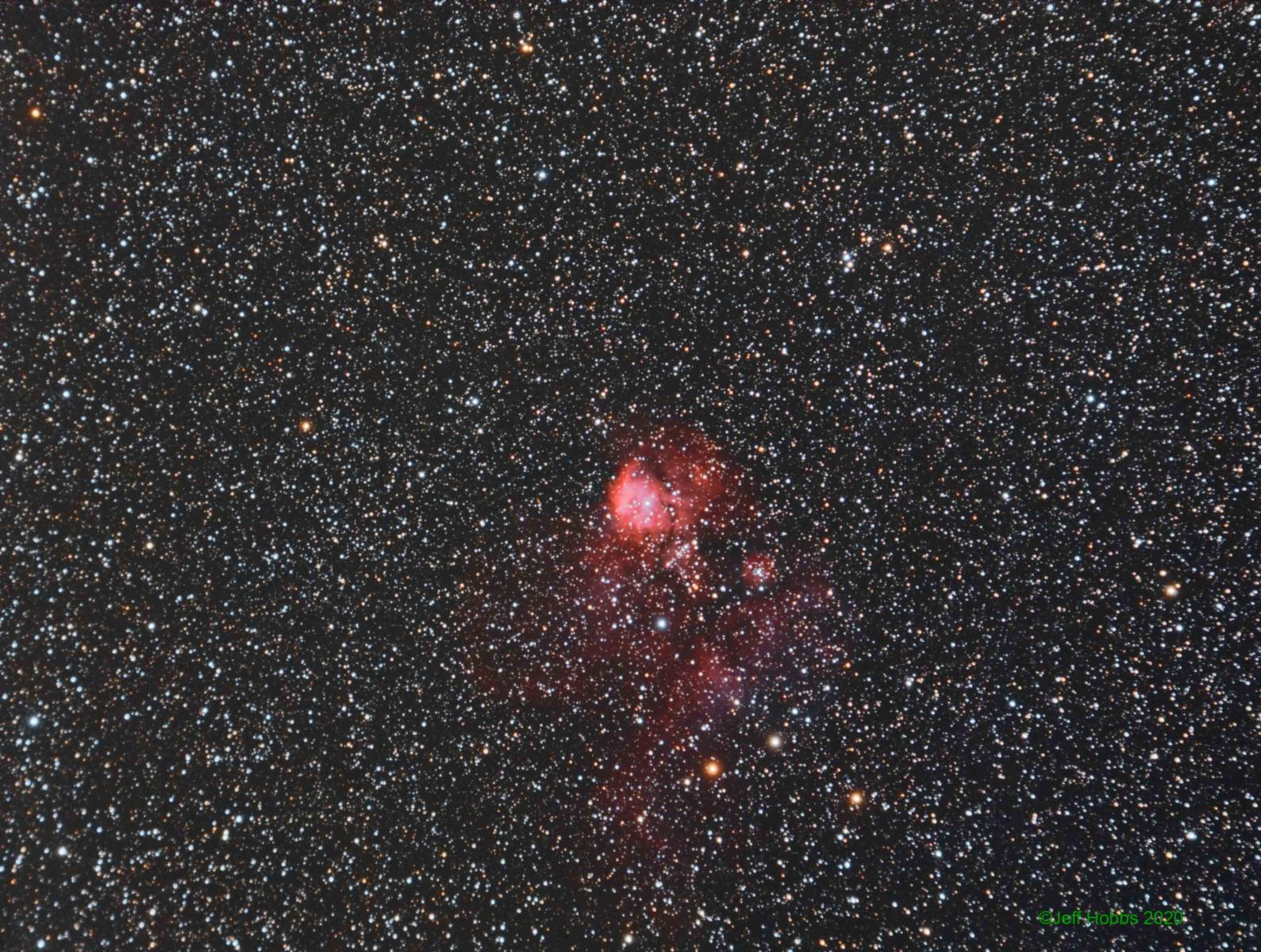 NGC 2467 aka The Skull and Crossbones Nebula - Beginning Deep Sky 