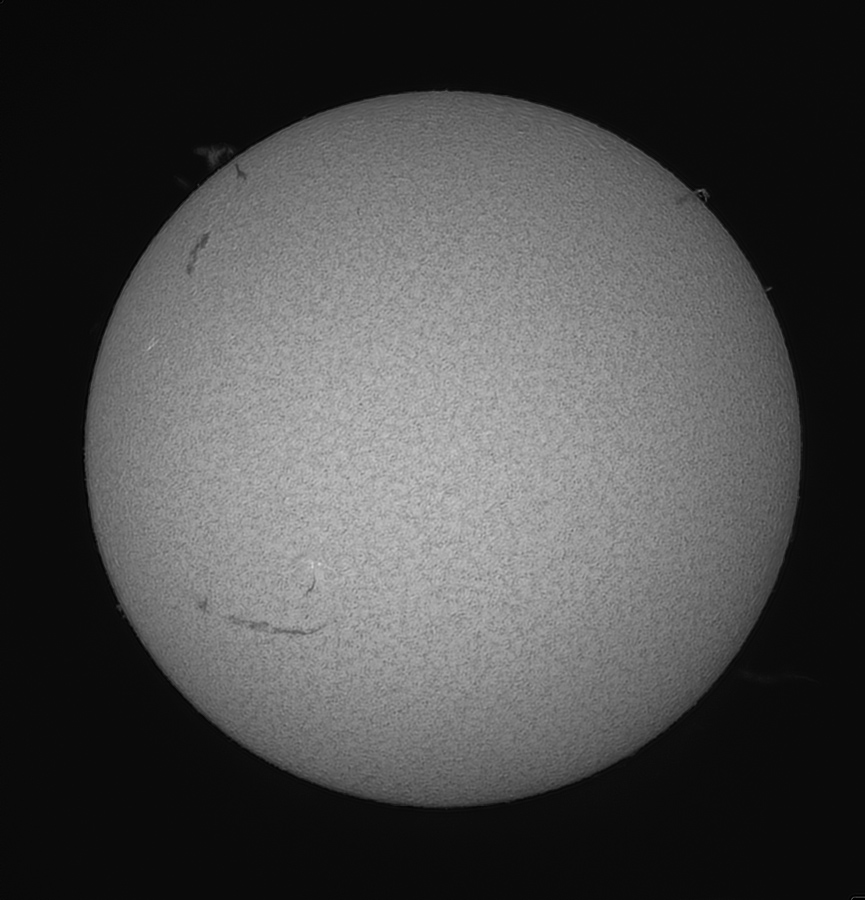 The sun actually came out yesterday! 2/12/2021 - Solar Observing and ...