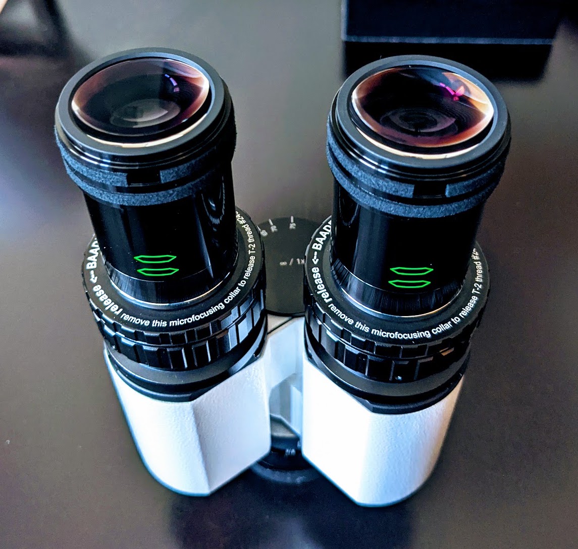 A pair of 9 mm Eyepieces Cloudy Nights