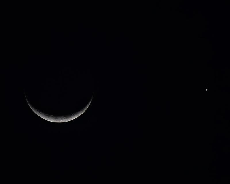 Last Nights Jupiter And Moon Conjunction - Major & Minor Planetary ...