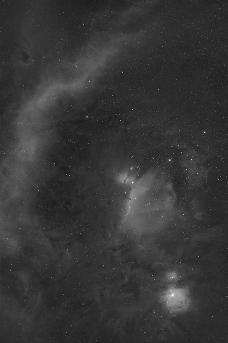 Orion in Ha with 200mm lens. - Experienced Deep Sky Imaging - Cloudy Nights