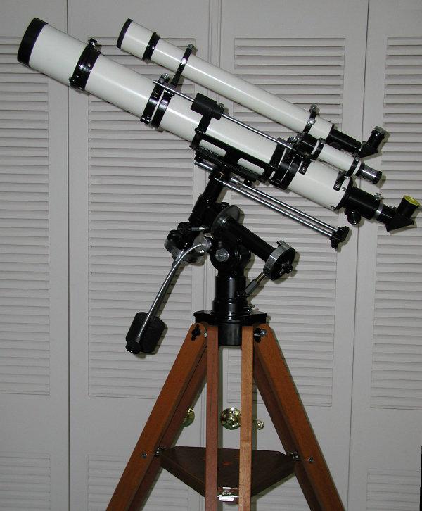 orion 9024 astroview 90mm equatorial refractor telescope