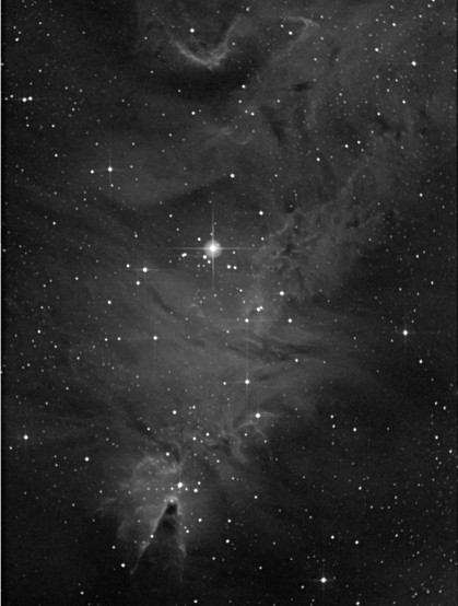 Cone Nebula in Ha#2 - Beginning Deep Sky Imaging - Cloudy Nights