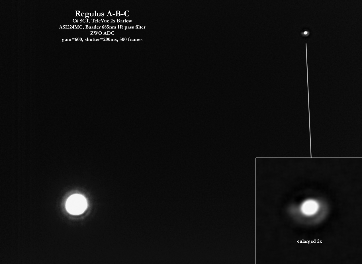 Regulus BC Pair - Double Star Observing - Cloudy Nights