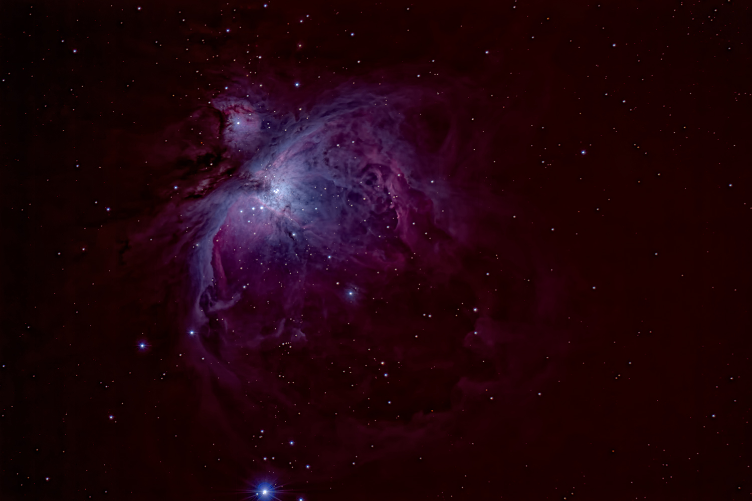 Great Orion Nebula Better Attempt - Beginning Deep Sky Imaging - Cloudy ...