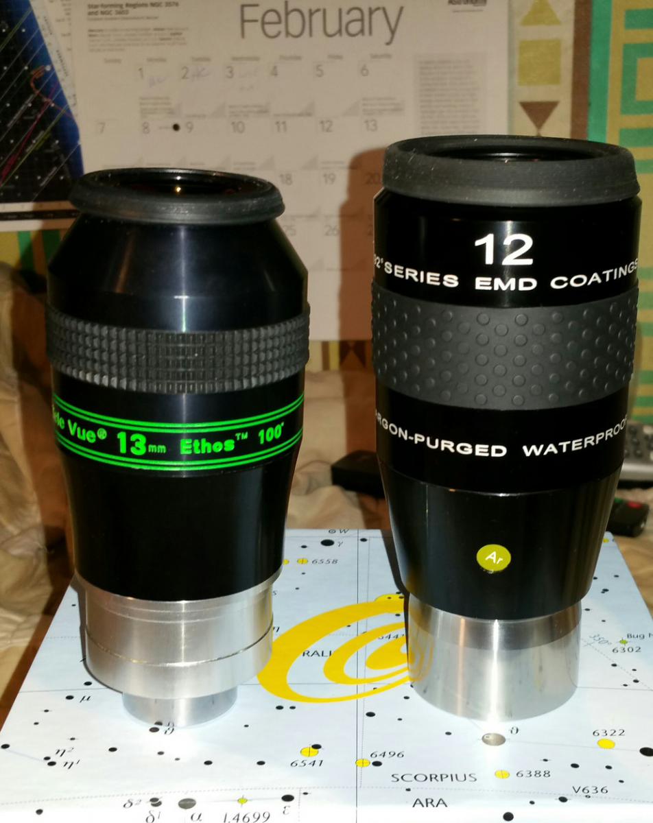 AP130GT Docter UWA 12.5mm Eyepieces Cloudy Nights