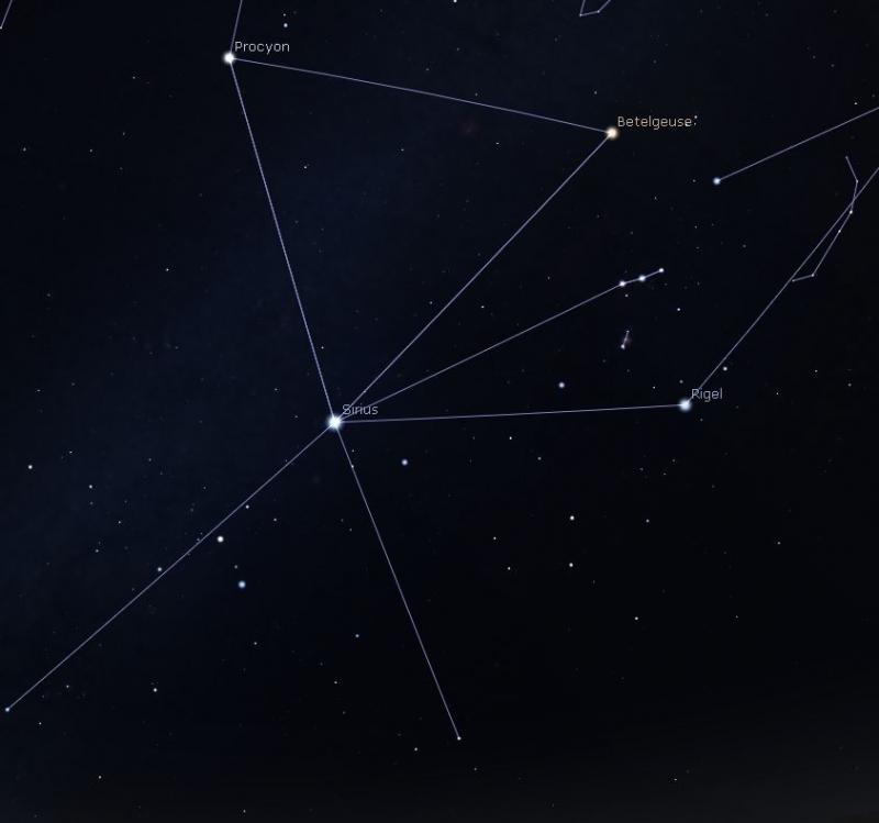 What are those white connecting lines in Stellarium? - Astronomy ...