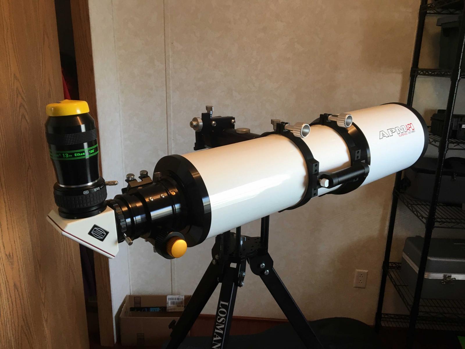 The new APM 140 has arrived Refractors Cloudy Nights