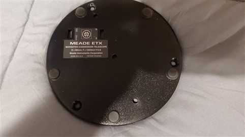 Meade ETX-90RA (Early Version) Motor Removal - Meade Computerized ...