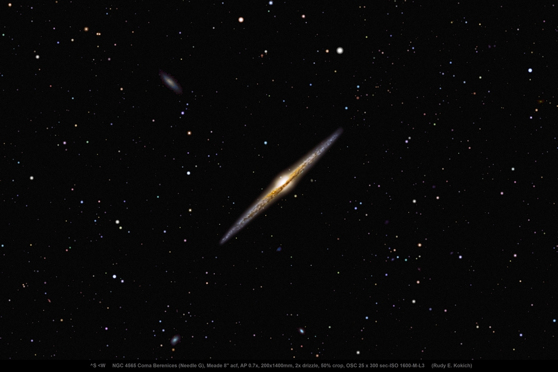 NGC 4565 (Caldwell 38), Coma Berenices, (Needle Galaxy) - Experienced ...