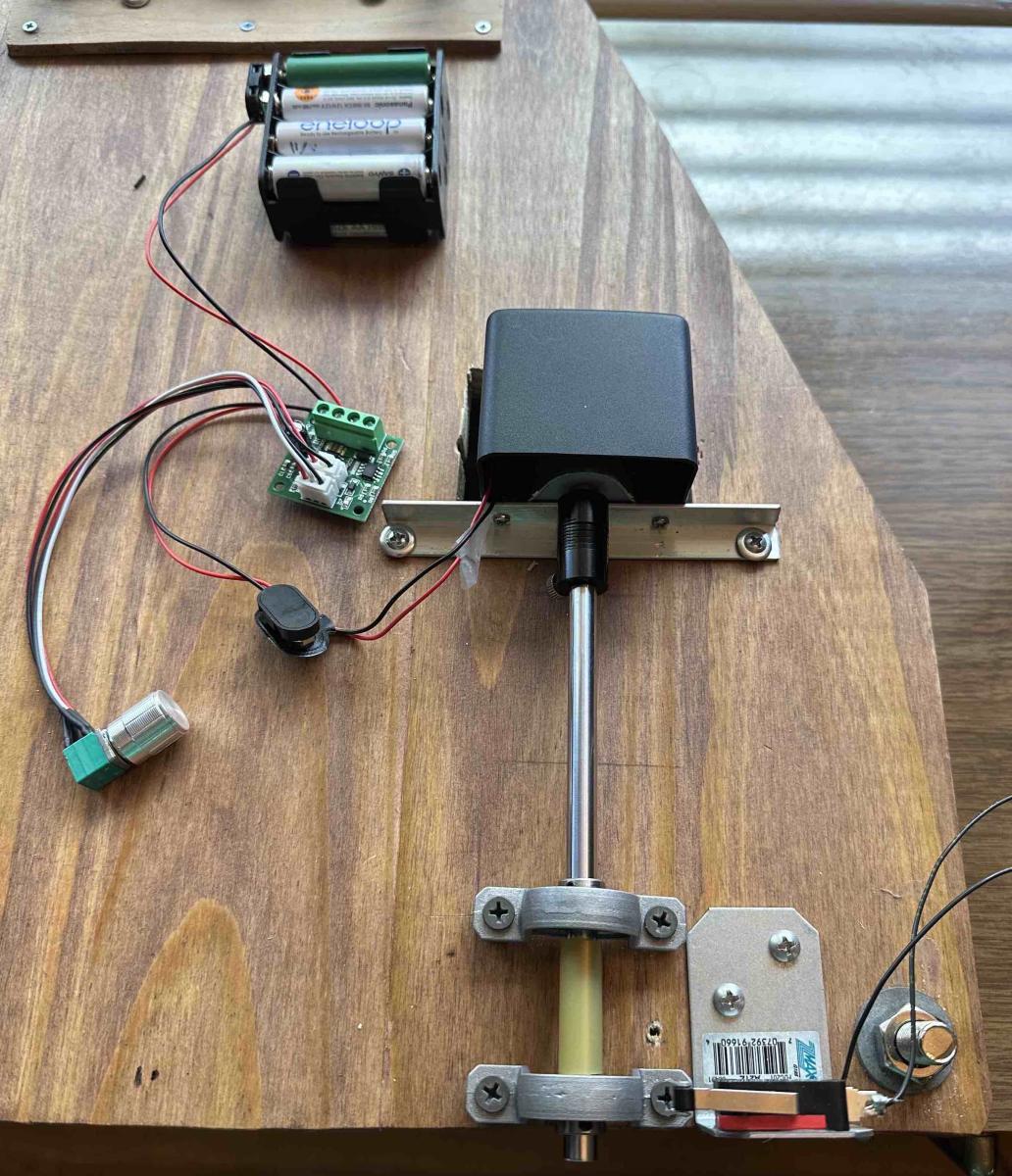 Adding Motor Speed Controller between battery and Celestron DC motor