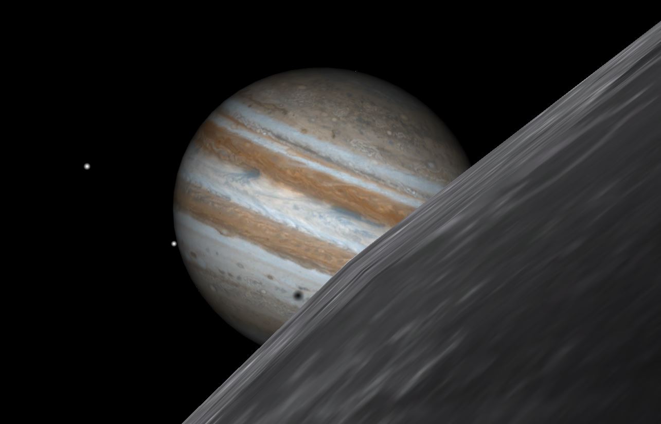 May Lunar occultation of Jupiter Lunar Observing and Imaging Cloudy