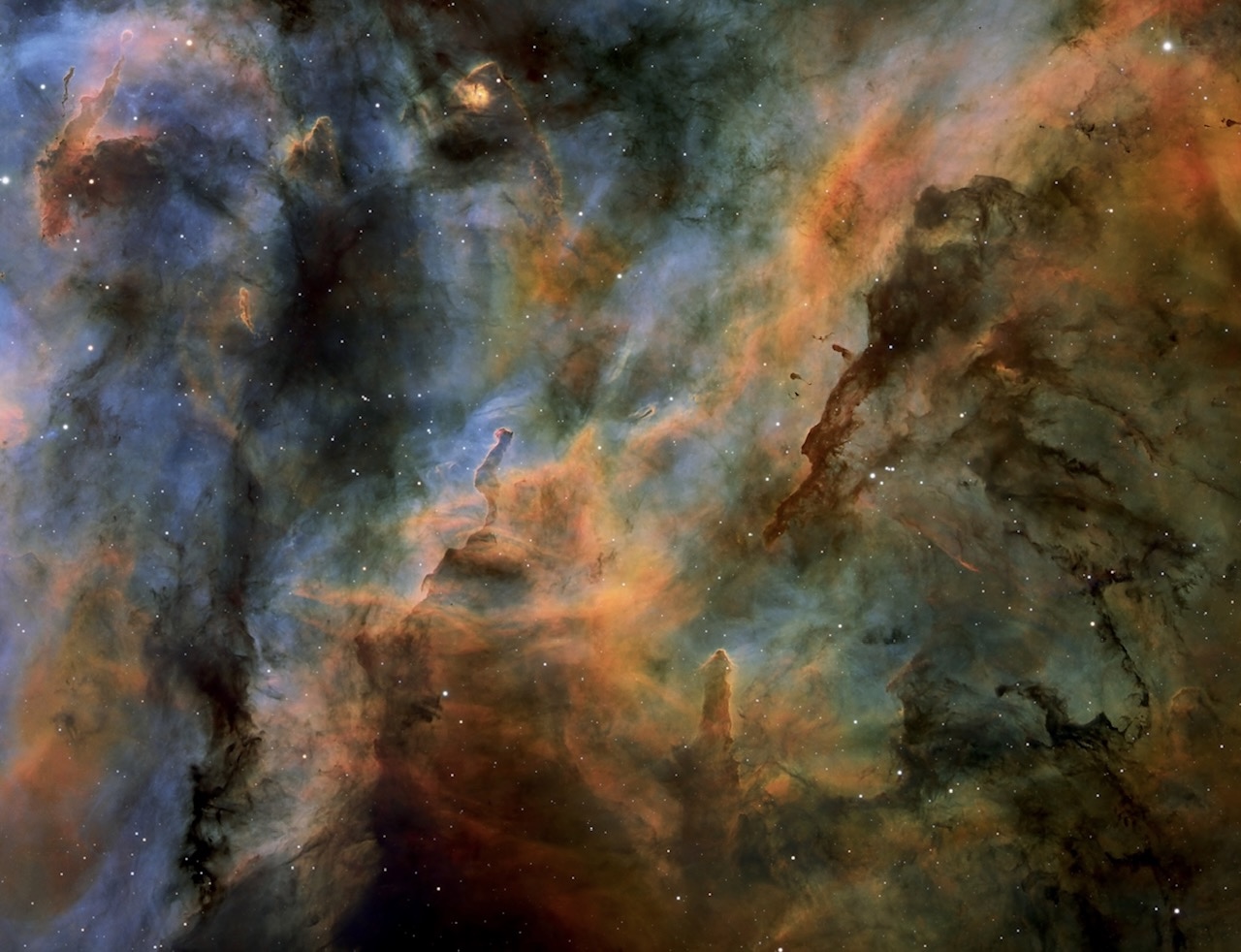 Carina Nebula - First light with Antlia 4.5nm SHO Filters - Experienced ...