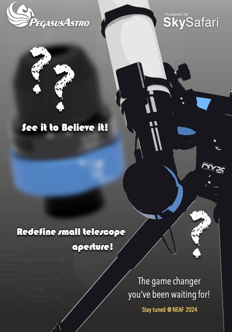 New Pegasus Astro Electronic Eyepiece - Electronically Assisted 