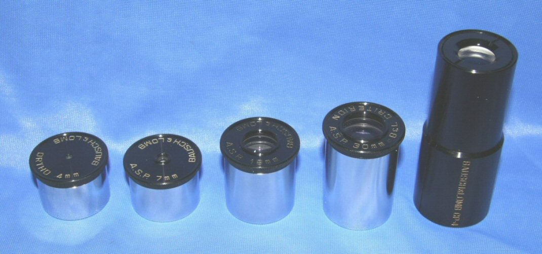 Bausch And Lomb - Criterion Eyepieces From The 197 - Classic Telescopes ...