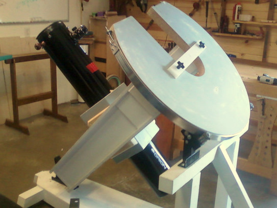 Wooden sales equatorial mount