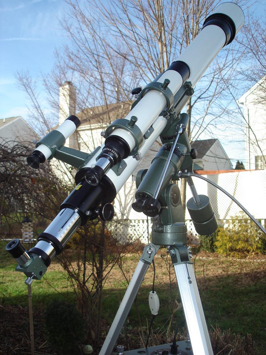 Pentax 102mm achromat - need a mount - Classic Telescopes - Cloudy Nights