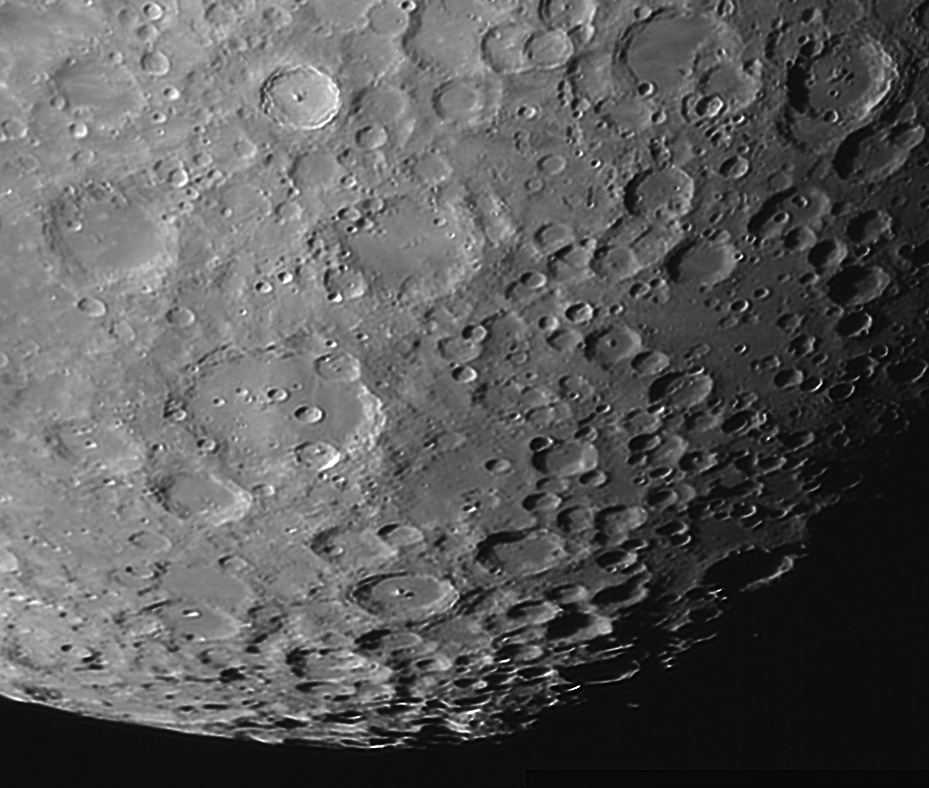 Mosaic - lunar south pole, 27APR2016 - Major & Minor Planetary Imaging ...