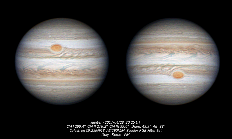 Jupiter - 2017/4/23 - Major & Minor Planetary Imaging - Cloudy Nights