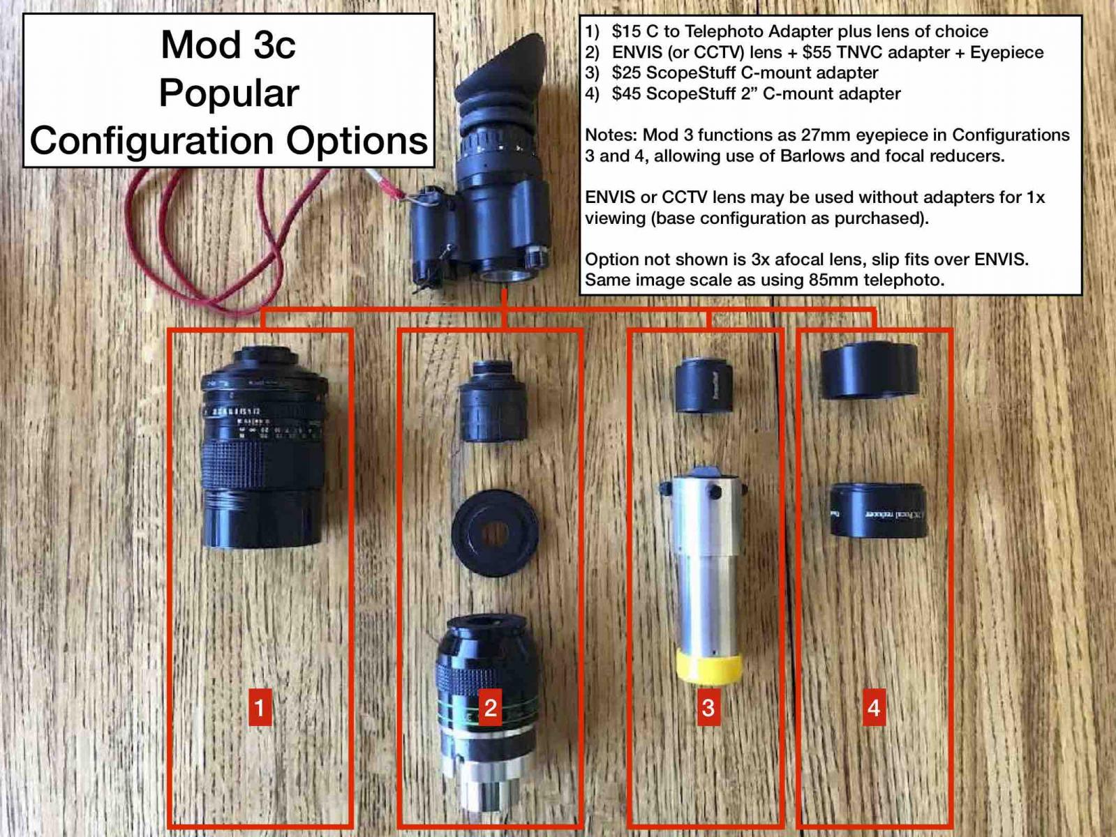 MOD3, first light. - Night Vision Astronomy - Cloudy Nights