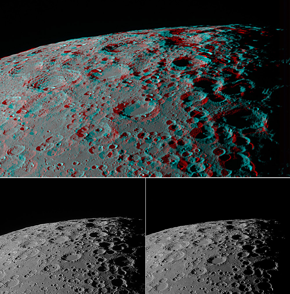 South Pole Moon is Stereo - Major & Minor Planetary Imaging - Cloudy Nights