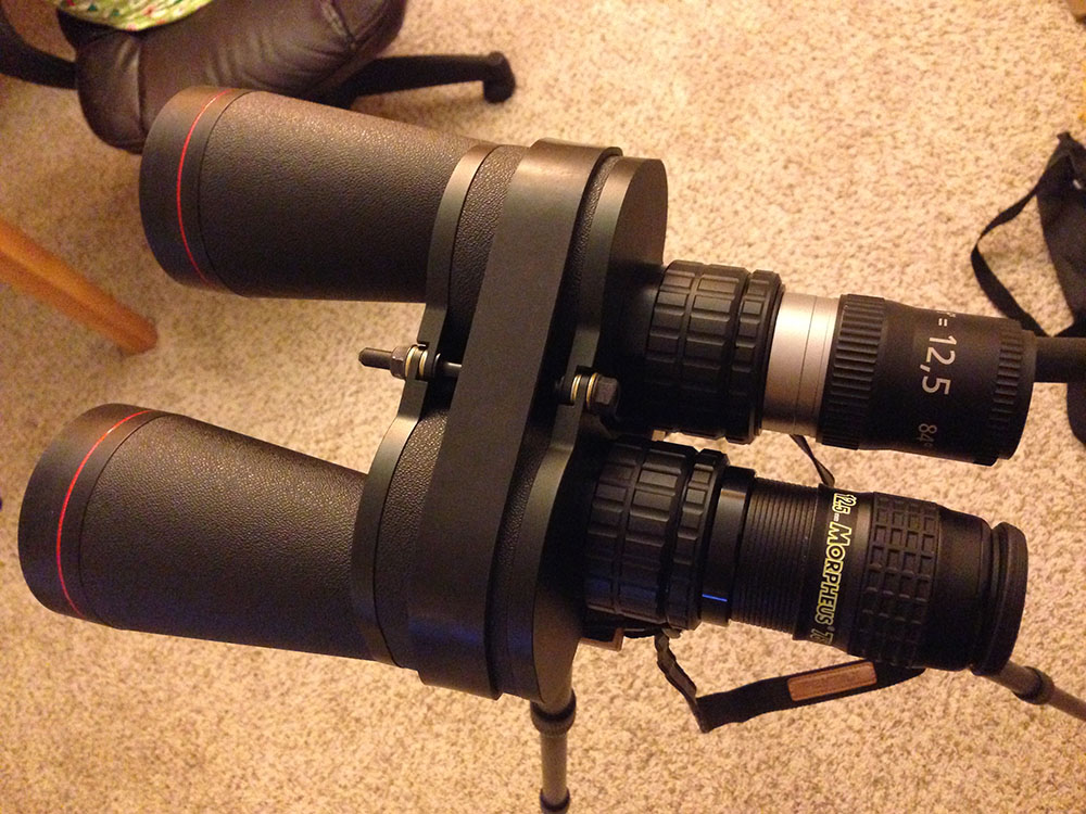 12.5mm Morpheus vs 12.5mm Doctor in APM 100mm APO Binoculars