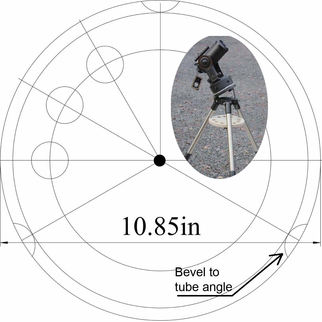 Meade store tripod parts