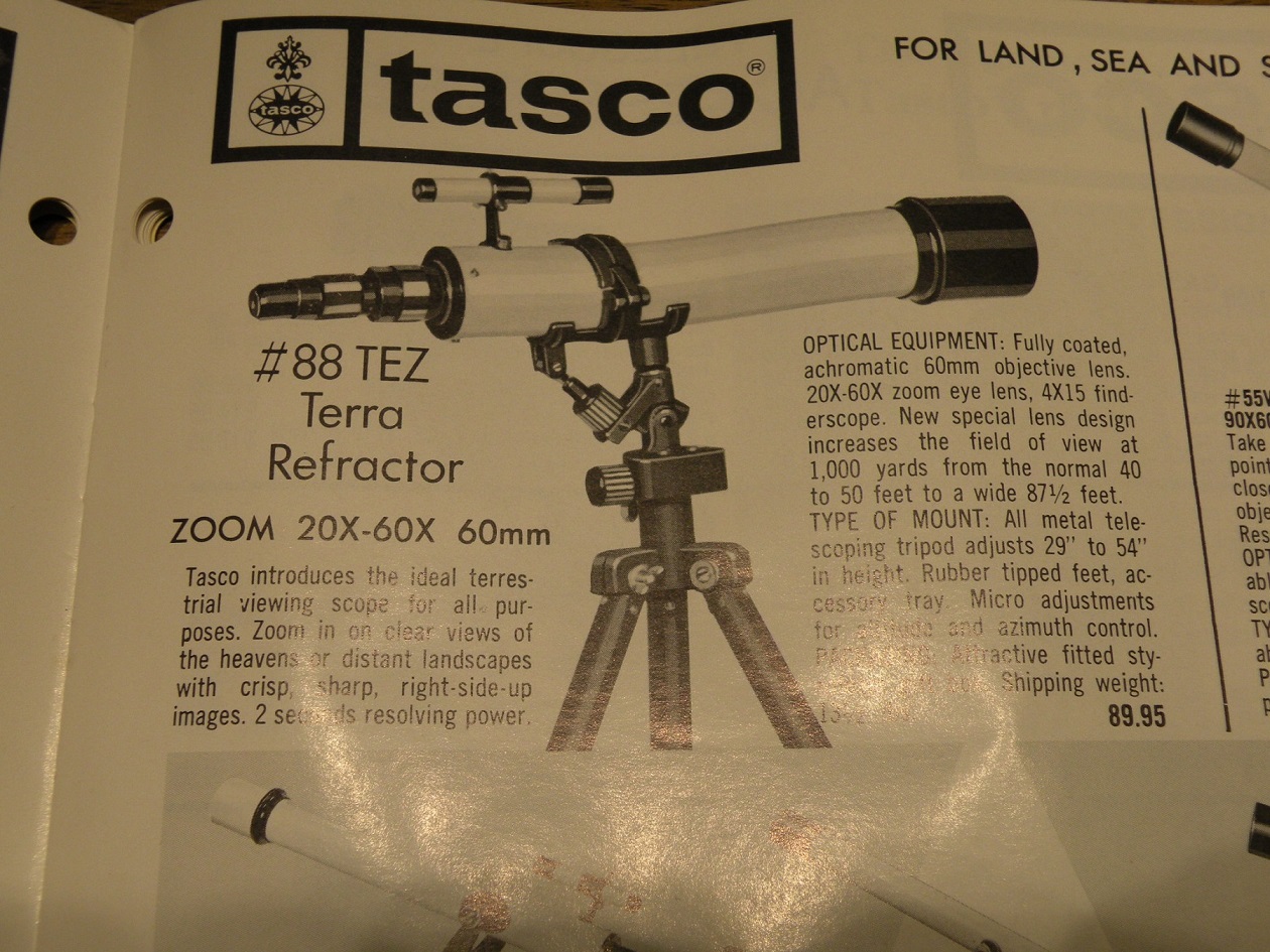 tasco telescope model 45t help