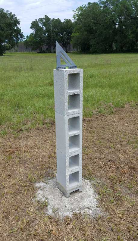 Project: Cinder Block Pier - Observatories - Cloudy Nights