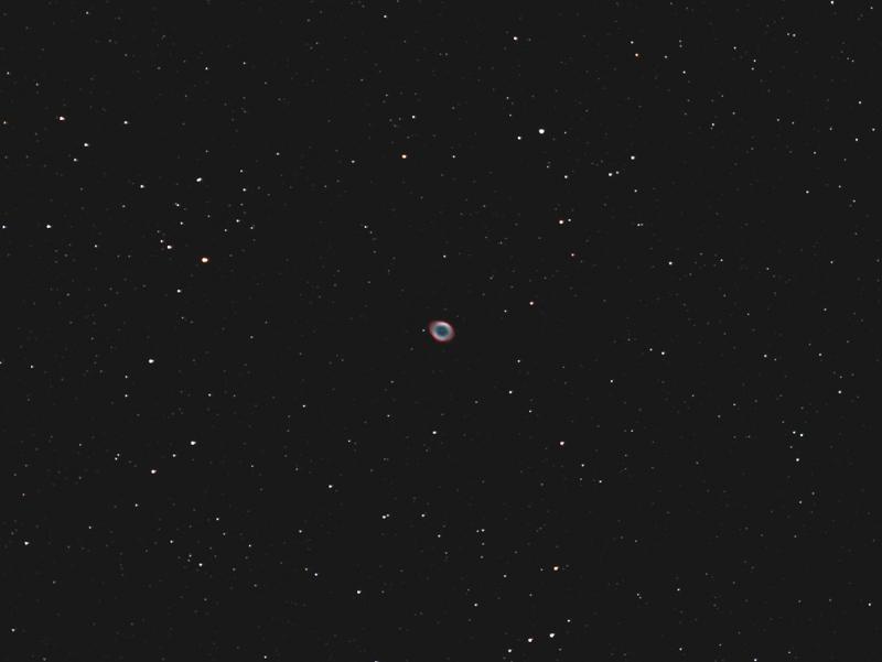 spectroscopy of ring nebula m57