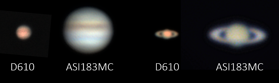 ASI18MC First Light; Jupiter/Saturn - Major & Minor Planetary Imaging ...