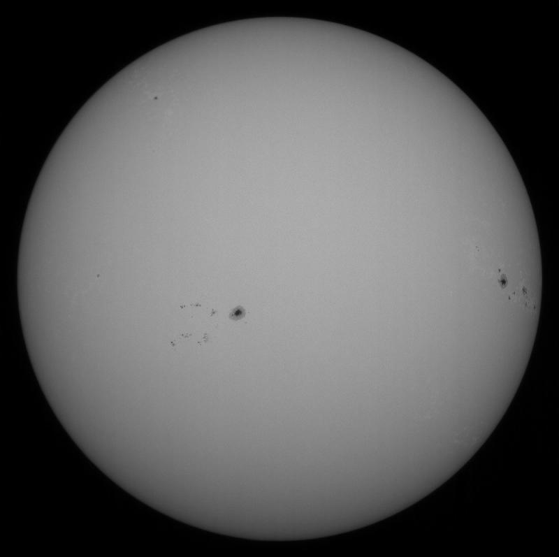 Sun In Whitelight 2nd April 2022 Solar Observing And Imaging Cloudy Nights 0374