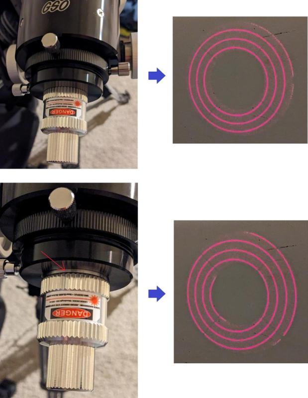 How to collimate a Howie Glatter collimator - Cats & Casses - Cloudy Nights