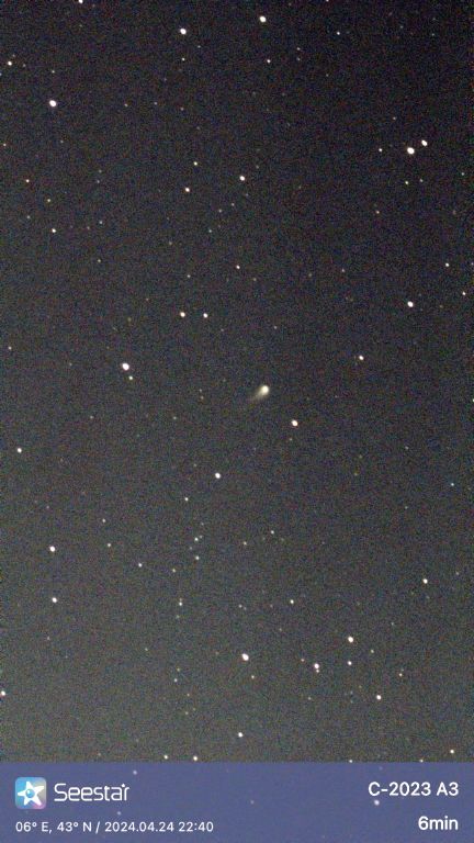 Comet C2023 A3 has a tail - Comet Observing and Imaging - Cloudy Nights