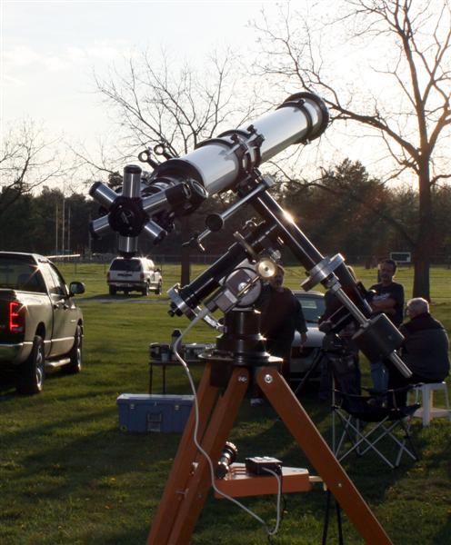 Unitron 152 Upgrade.. First Solar View....Outing - Classic Telescopes ...