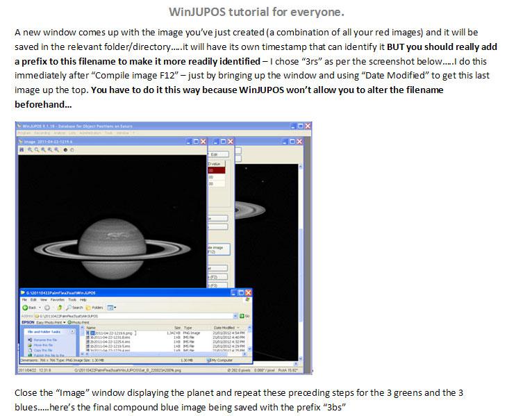 Winjupos Derotation - Major & Minor Planetary Imaging - Cloudy Nights